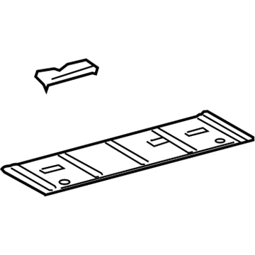 Toyota 58412-02030-B0 Board, Deck