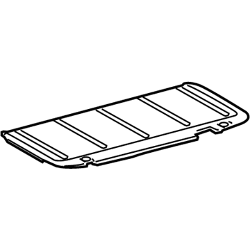 Toyota 58410-02010-B0 Spare Cover, Rear