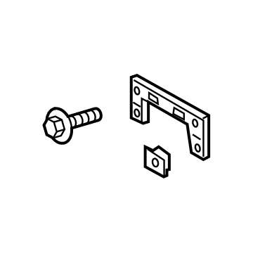 Toyota 52114-47260 License Bracket