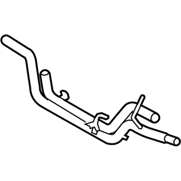 Toyota 16322-0P010 Inlet Pipe