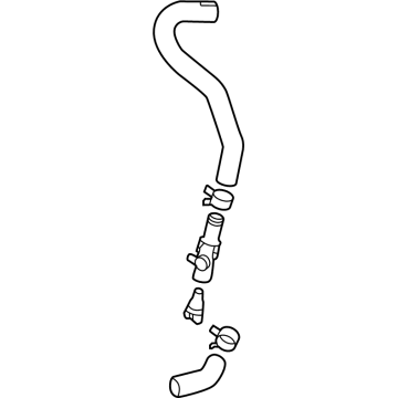 Toyota 165A0-F0010 Hose Assembly