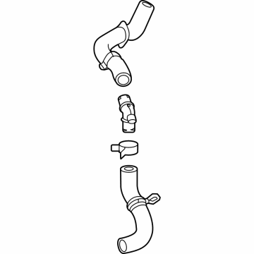 Toyota 16057-F0141 Lower Hose