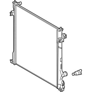 Toyota Grand Highlander Radiator - 16400-F0190