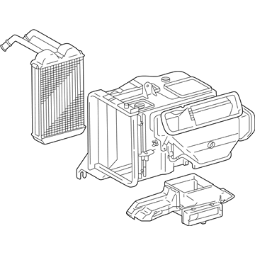 Toyota 87150-42031 Heater Assembly