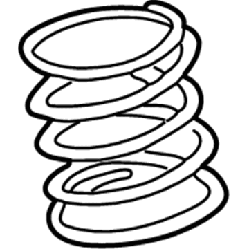 Toyota Corolla Coil Springs - 48131-12D70