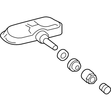 Toyota 42607-06012 TPMS Sensor