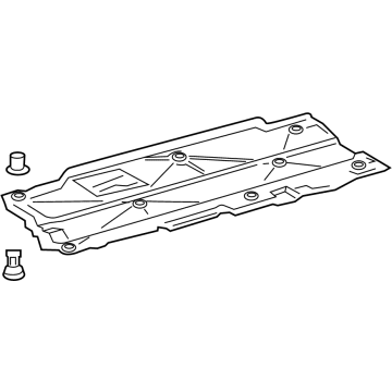 Toyota 58165-47030 Under Cover