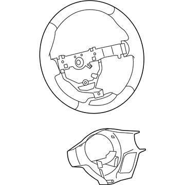 Toyota 45100-52480-C1 Wheel Assembly, Steering