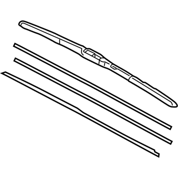 Toyota 85212-06250 Wiper Blade