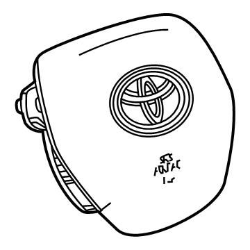 Toyota 45130-48370-C0 Driver Air Bag