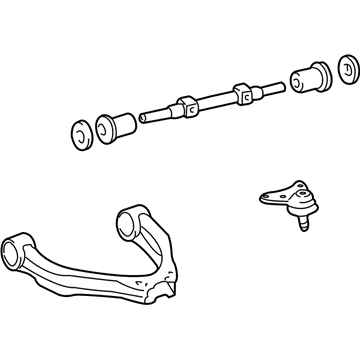 Toyota 48066-35120 Front Suspension Control Arm Sub-Assembly Upper Right