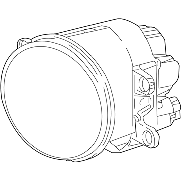 Toyota 81210-0E050 Fog Lamp Assembly