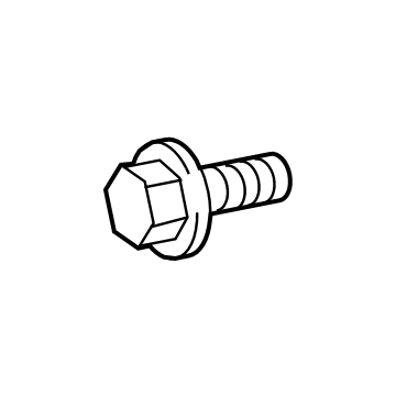 Toyota 90105-A0343 Lower Note Horn Bolt