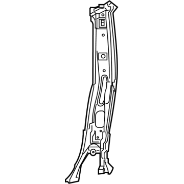 Toyota 61045-48030 Pillar Sub-Assembly, NO.