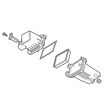 Toyota 17700-37340 Cleaner Assembly, Air W