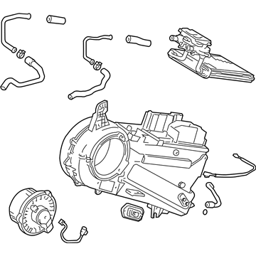 Toyota 87030-08072 Evaporator Assembly