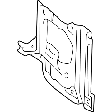 Toyota 53202-60062 Support Sub-Assembly, Radiator, Passenger Side