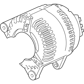 Toyota 27060-0D110-84 Reman Alternator 1Zz