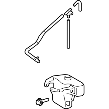 Toyota 16470-0T040 Reservoir Assembly