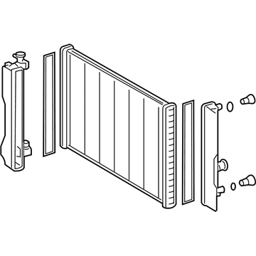 Toyota 16410-0T042 Radiator