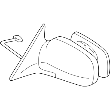 Toyota 87910-42670 Passenger Side Mirror Assembly Outside Rear View