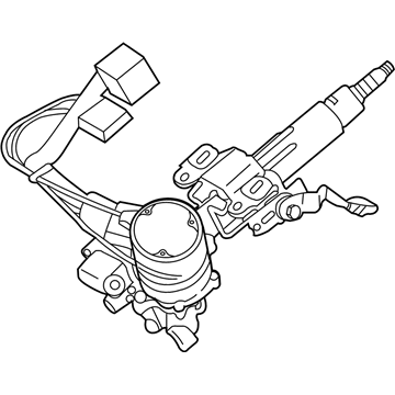 Toyota 45250-42301 Column Assembly, Electrical