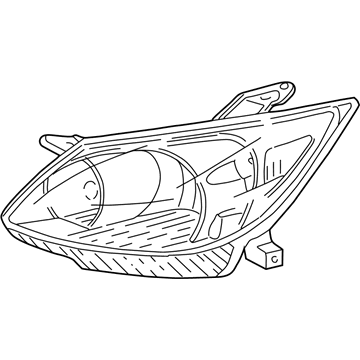 Toyota 81130-02210 Lens & Housing