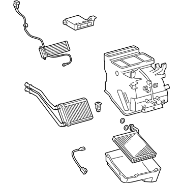 Toyota 87050-52083 Evaporator Assembly