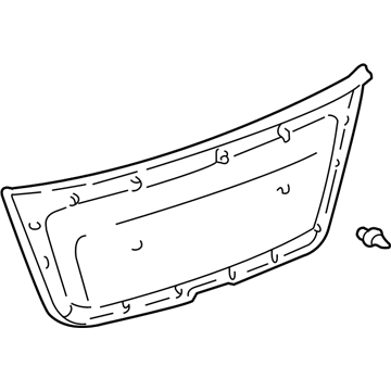 Toyota 64780-48020-A0 Lower Trim Panel