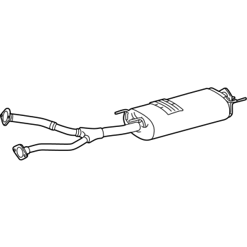 Toyota 17420-F4010 PIPE ASSY, EXHAUST