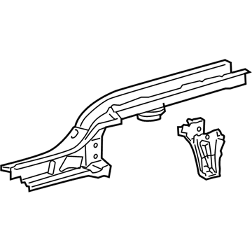 Toyota 57601-0D380 Member Sub-Assembly, Rear