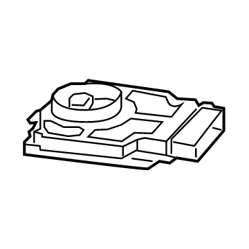 Toyota 81056-47880 Computer Sub-Assembly H