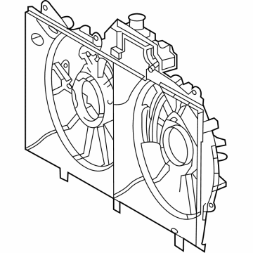 Toyota Mirai Fan Shroud - 16711-77071