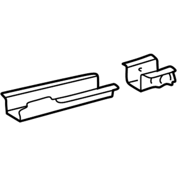 Toyota 57802-52040 Reinforcement Sub-Assy, Rear Floor Side Member, LH