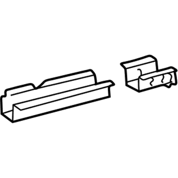 Toyota 57801-52040 Reinforcement Sub-Assy, Rear Floor Side Member, RH