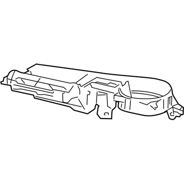 Toyota 88502-04090 Case Sub-Assy, Cooling Unit