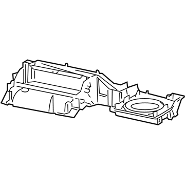 Toyota 88502-04100 Case Sub-Assy, Cooling Unit