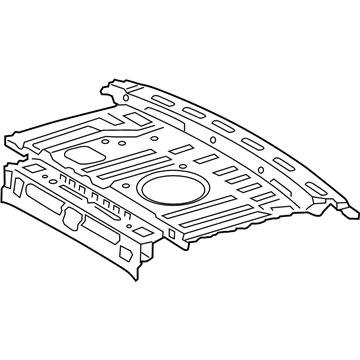 Toyota 64101-07080 Package Tray