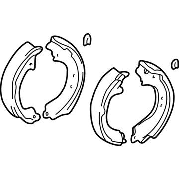 Toyota 04495-42080 Brake Shoes