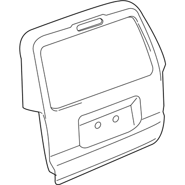 Toyota 67005-35321 Lift Gate Shell