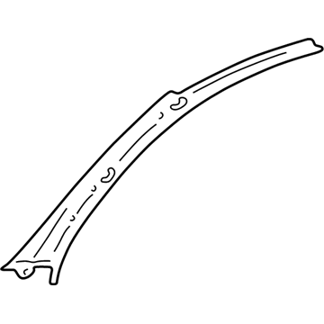 Toyota 62210-33050-B0 Windshield Pillar Trim