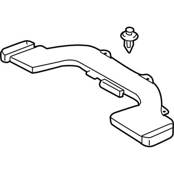 Toyota 87211-60340 Rear Duct