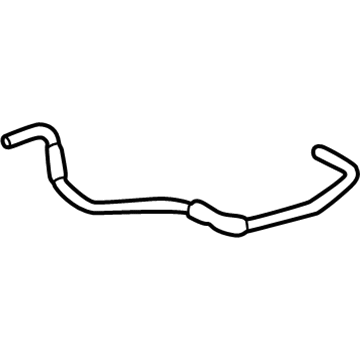 Toyota 16261-22060 Hose, Water By-Pass