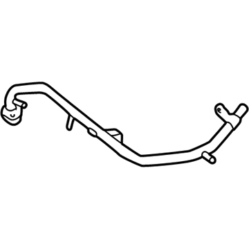 2004 Toyota Celica Coolant Reservoir Hose - 16268-22150