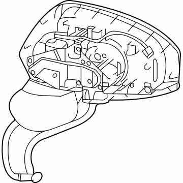 2020 Toyota Mirai Mirror Actuator - 87908-62050-A1