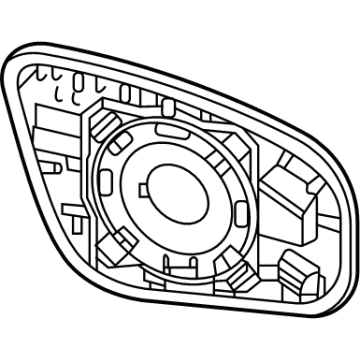 Toyota 87931-62050 Mirror Glass