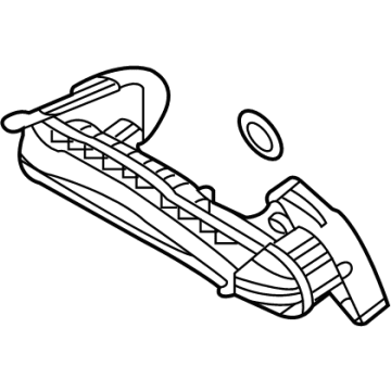 Toyota 25601-F0020 EGR Pipe