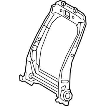 Toyota 71014-33390 Seat Back Frame