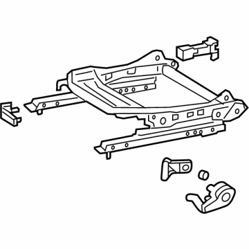 Toyota 72020-12860 ADJUSTER ASSY, FR SE