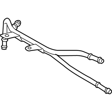 Toyota 32907-08020 Tube Sub-Assy, Oil Cooler Outlet